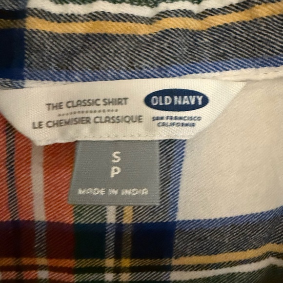 Old Navy flannel button down - Picture 2 of 3